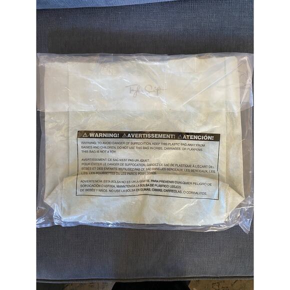 SHIPS IN 24 HRS Taylor Swift Debut Denim Jean Tote Butterfly Bag BRAND NEW - Picture 5 of 5